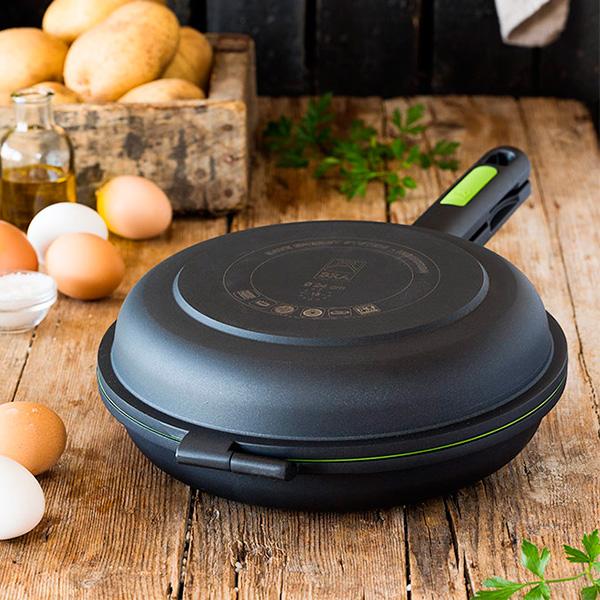 Bra Sartén Dupla para Tortillas Prior A121466 20cm